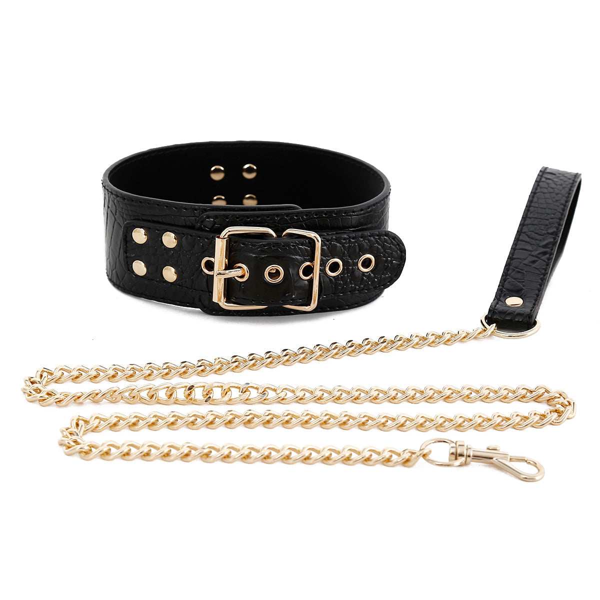 Kit completo de bondage BDSM de cuero PU