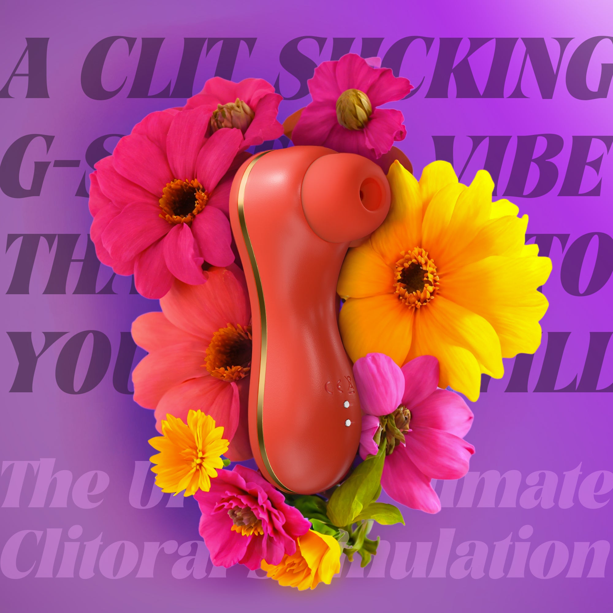 Mini vibrador de succión para clítoris