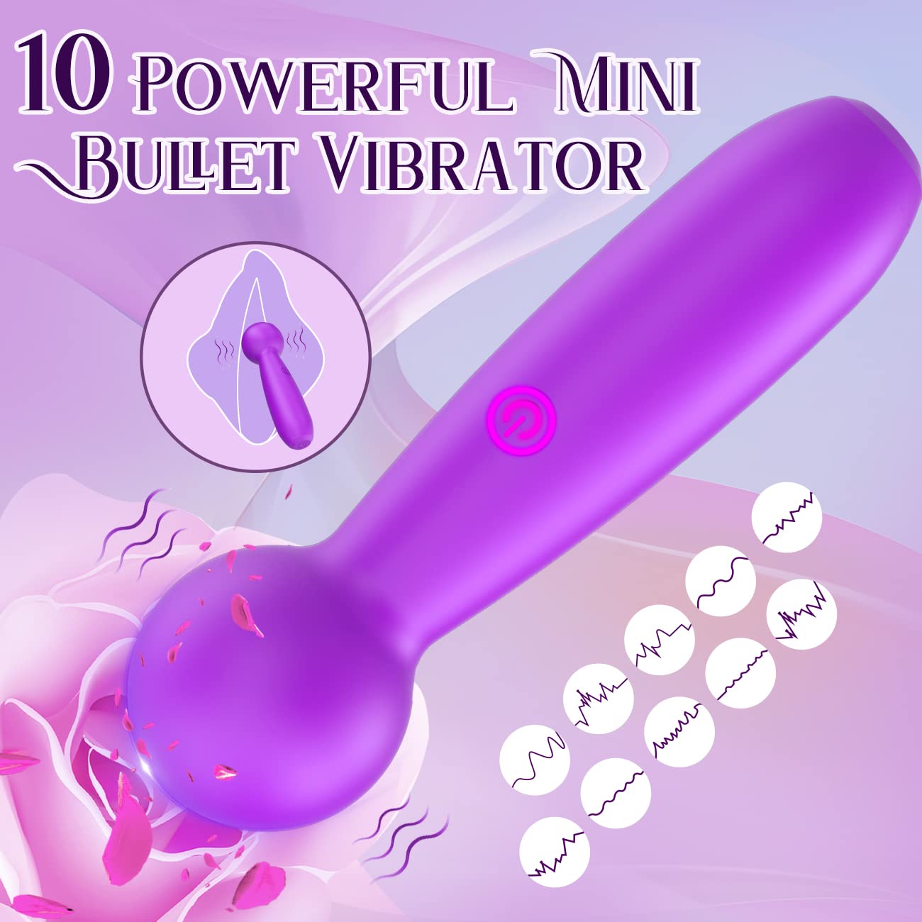 Mini vibrador clitoriano