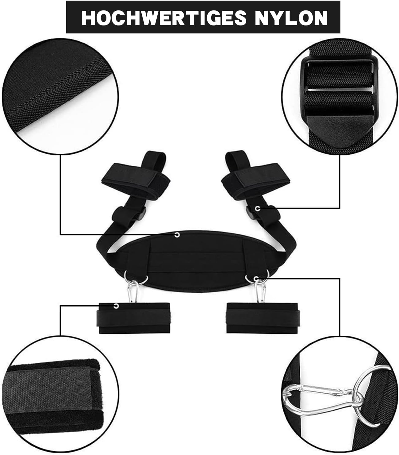 Enciende la pasión: esposas y restricciones para tobillos para juegos en pareja