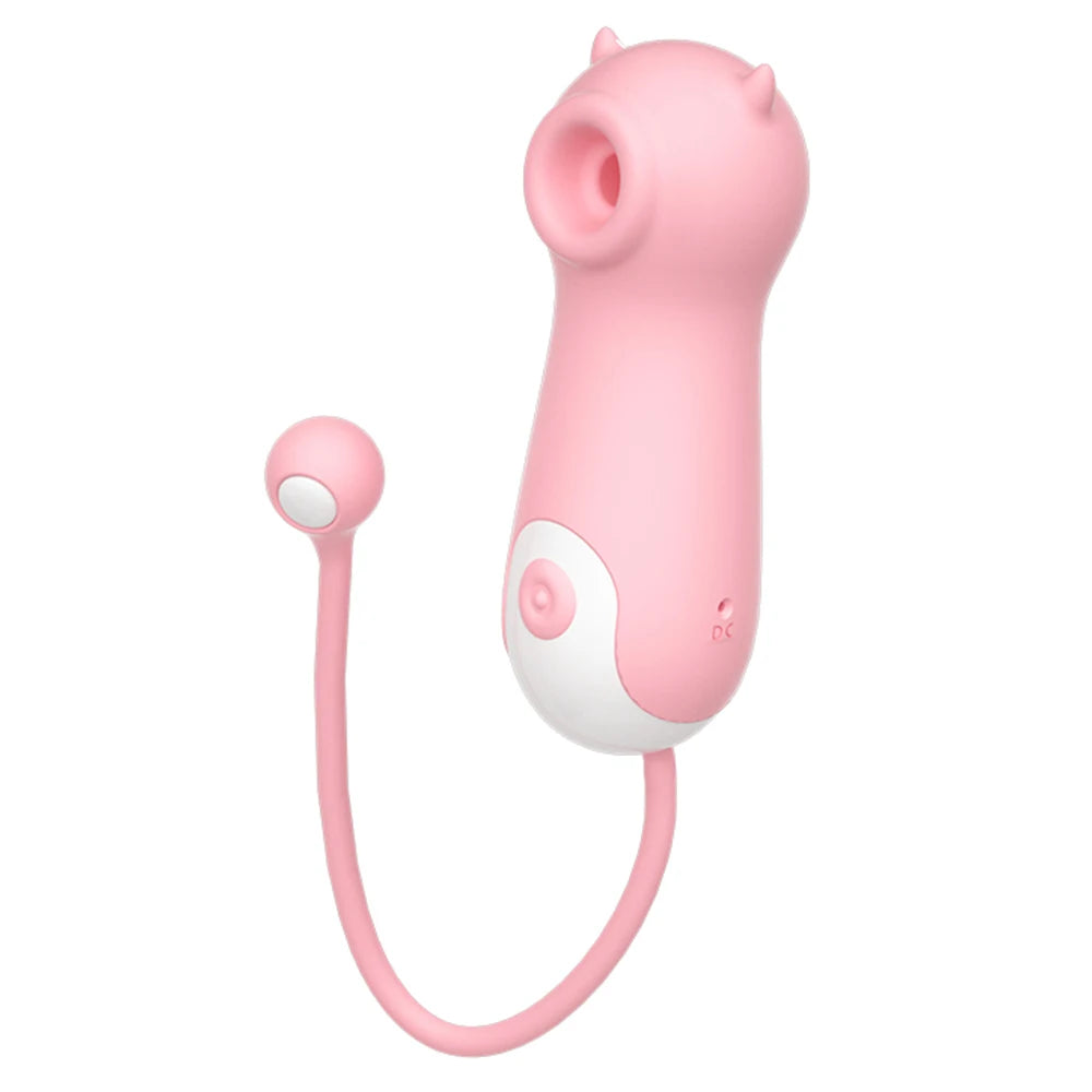 Vibrador de Lengüeteo Clitorial – 10 Modos de Succión