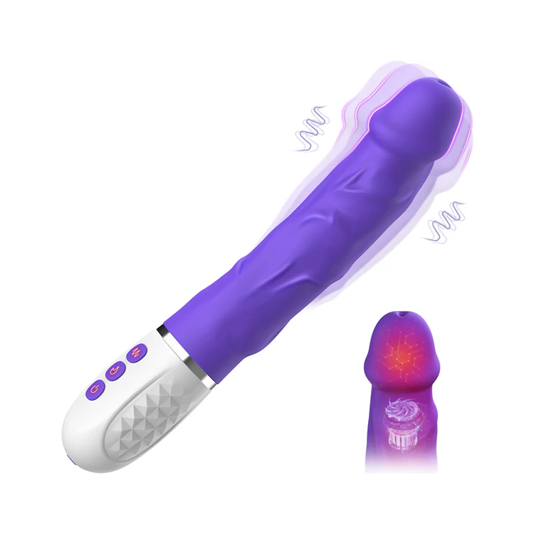 Consolador Vibrador Con Función De Calefacción