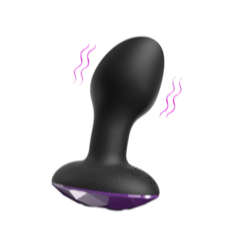 Tapón anal con ajustes de rotación y vibración