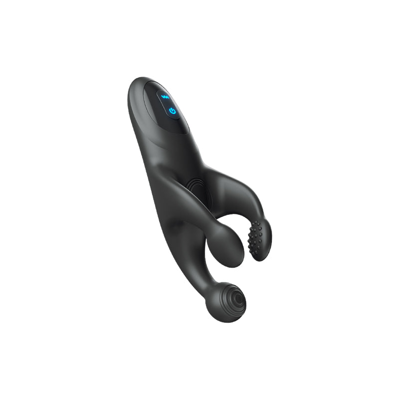 Vibrador para pene con golpeteo y vibración