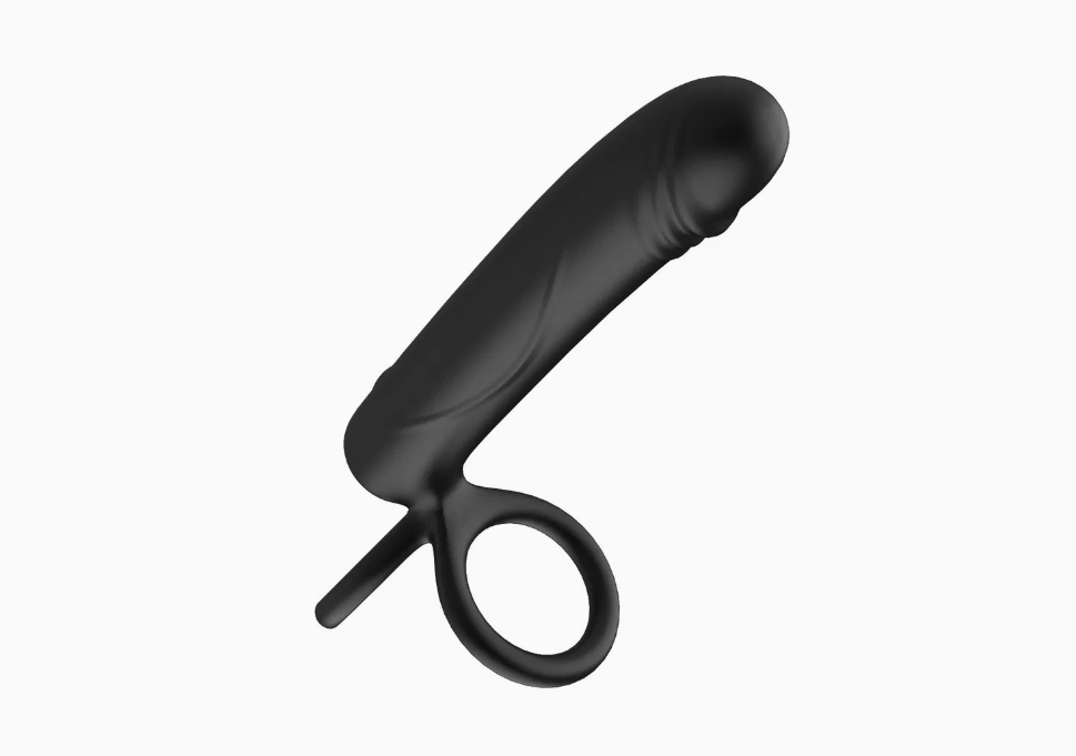 3-in-1 Vibrating Ring with Dildo – Ultimate Pleasure Toy for Couples