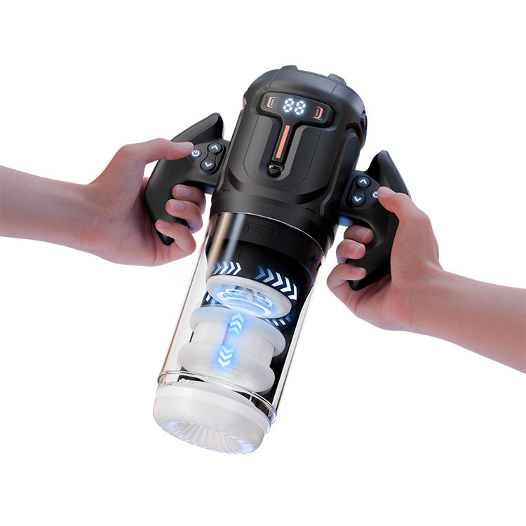 Turbo - Masturbador masculino con empuje y giro