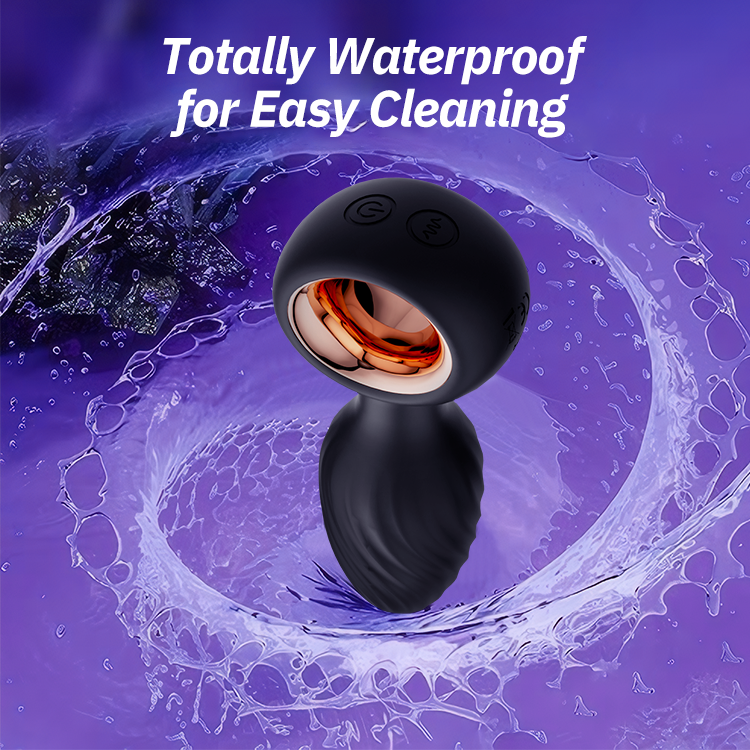 Plug Anal Giratorio con Vibración