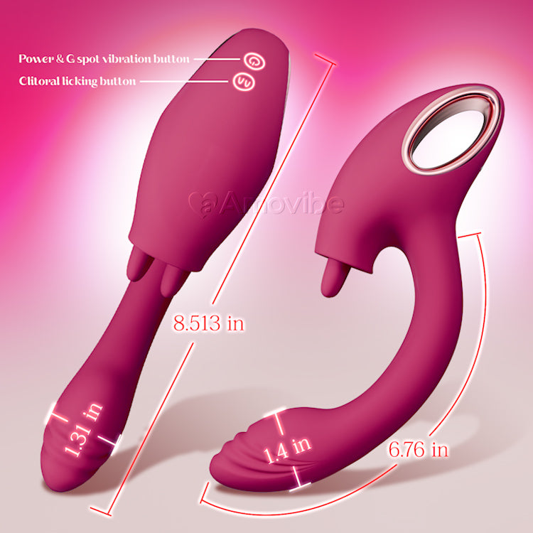 Vibrador para Punto G con Función Dual de Lamer