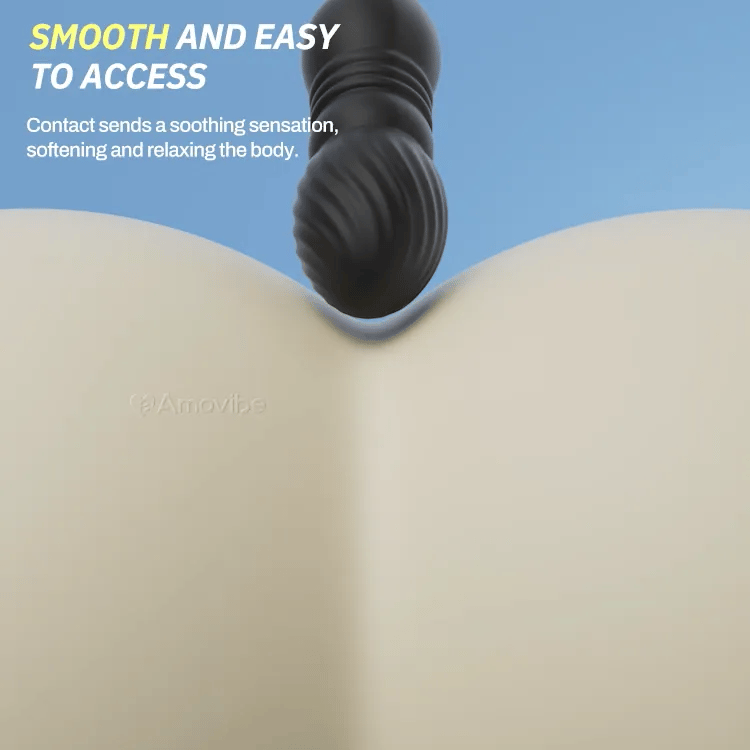 Masajeador de próstata con empuje remoto y 10 funciones de vibración