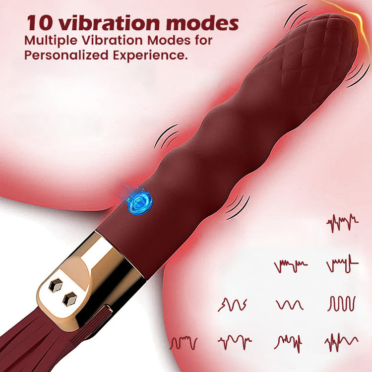 Látigo Vibrador con Vibrador para Punto G