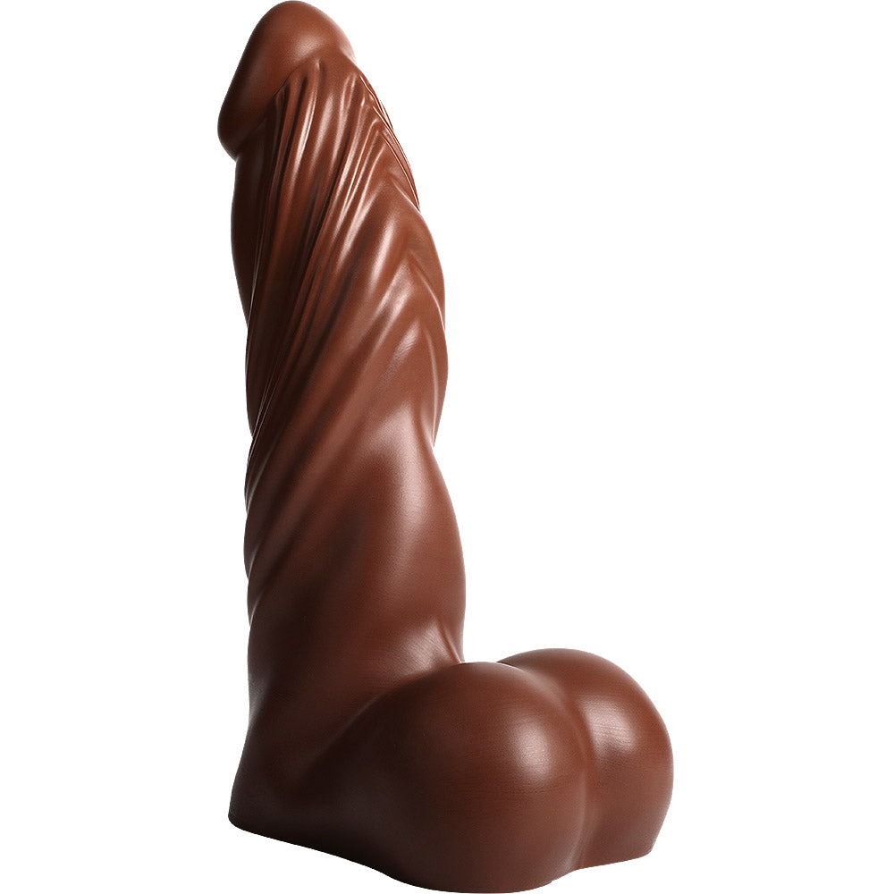 Dildo realista grueso y flexible de tamaño monstruoso de 13.3 pulgadas