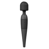 Vibrador de varita con lengua que lame y cabeza vibratoria