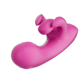 Trio Bliss - Vibrador de golpeteo para punto G con masajeador de clítoris y vibración