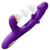 G Pro Ultra - Vibrador innovador con función de aleteo para el punto G con fundas de silicona reemplazables para golpeteo, cosquilleo y lamido