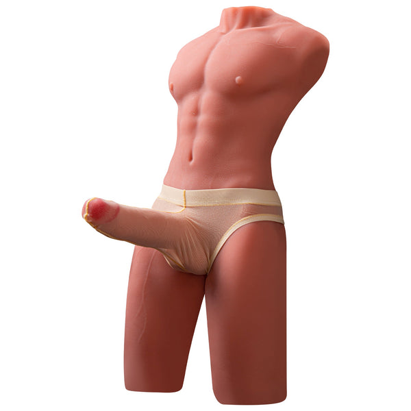 17.6 LB Realistic 3D Male Torso with 6.7 Inch Simulated Penis