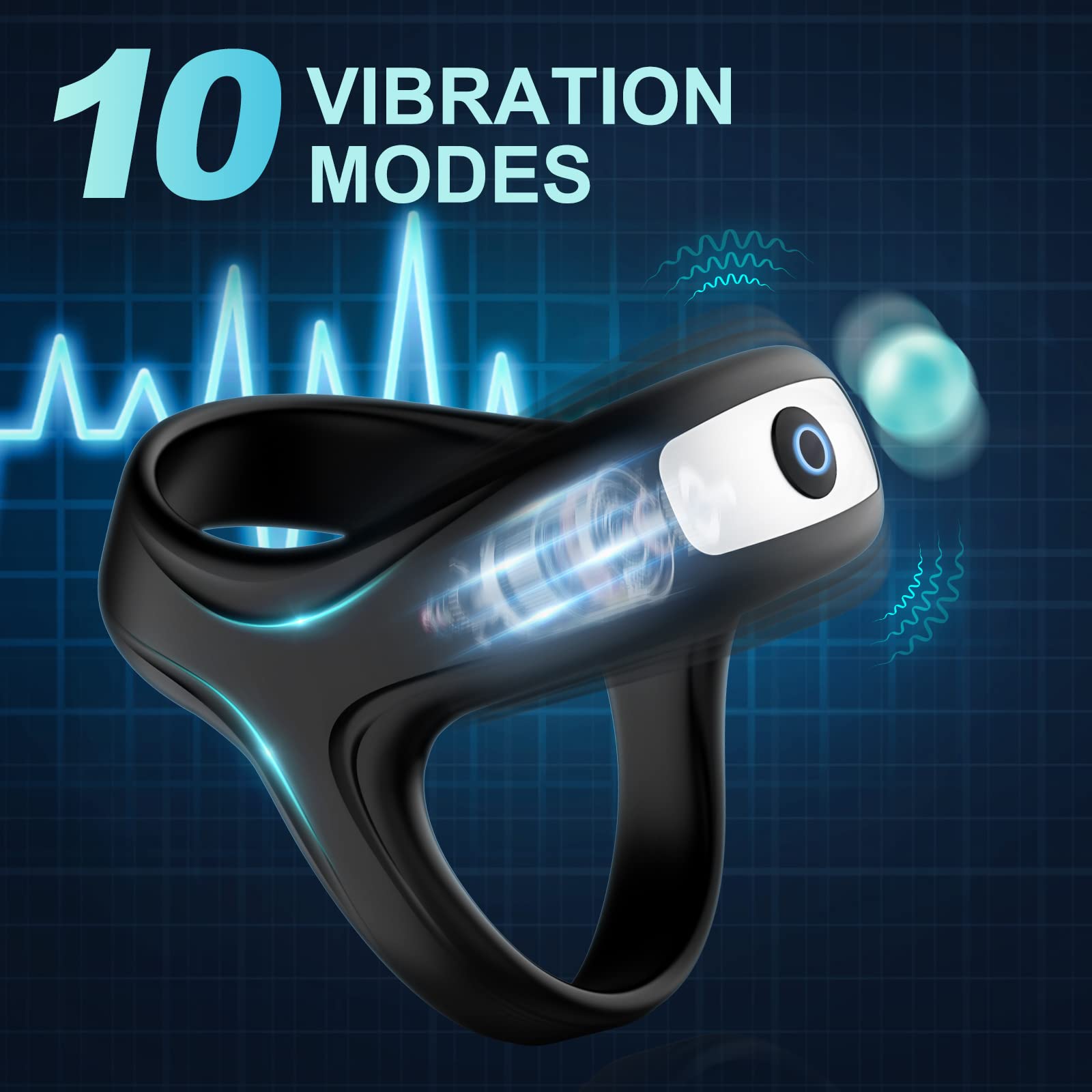 Anillo vibrador para pene