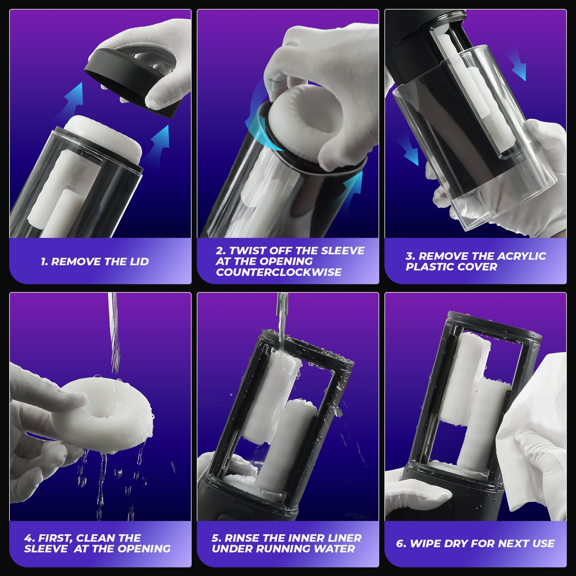 Coco - Masturbador Masculino Automático con 10 Vibraciones, 6 Modos de Frotación y 2 de Calentamiento