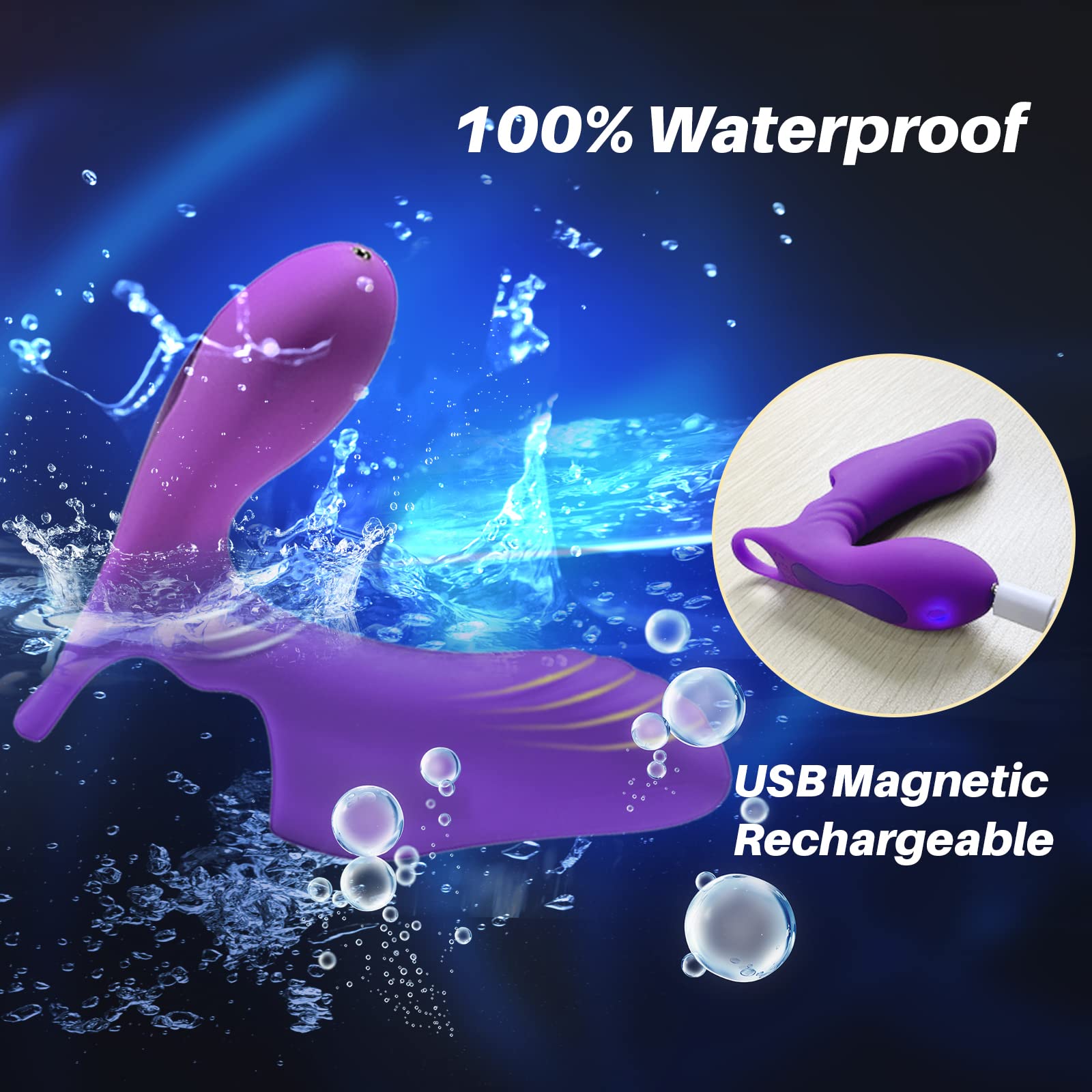 Vibrador de dedo