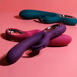 Vibrador conejo del punto G con motores duales