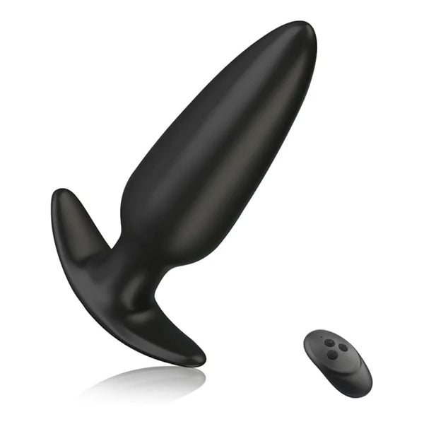 Prostate & G-Spot Massager with Remote - 10 Vibration Settings