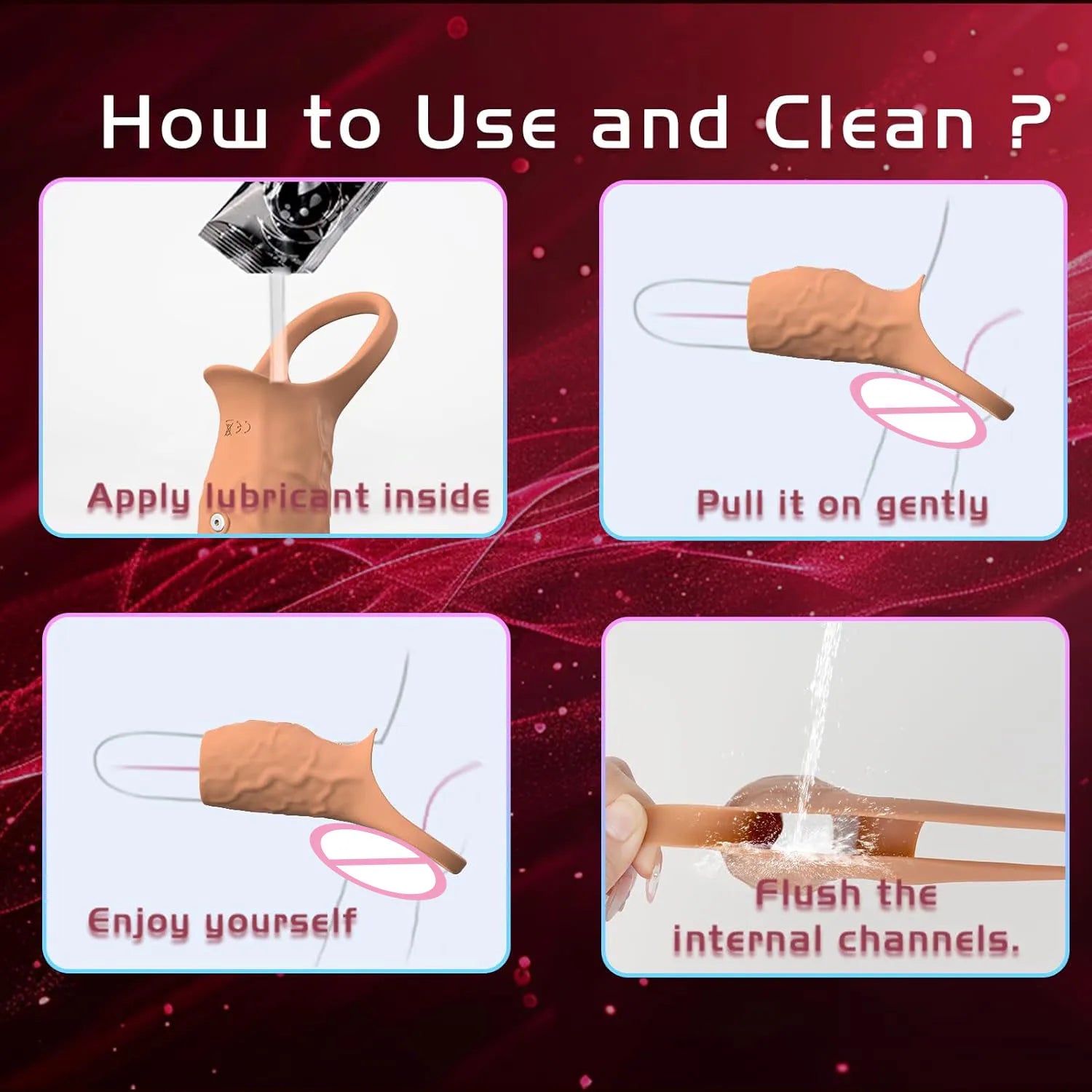 Anillo Vibrador para el Pene | Estimulación del Punto G y Masaje Testicular | Juguete Sexual para Hombres para Retrasar la Eyaculación