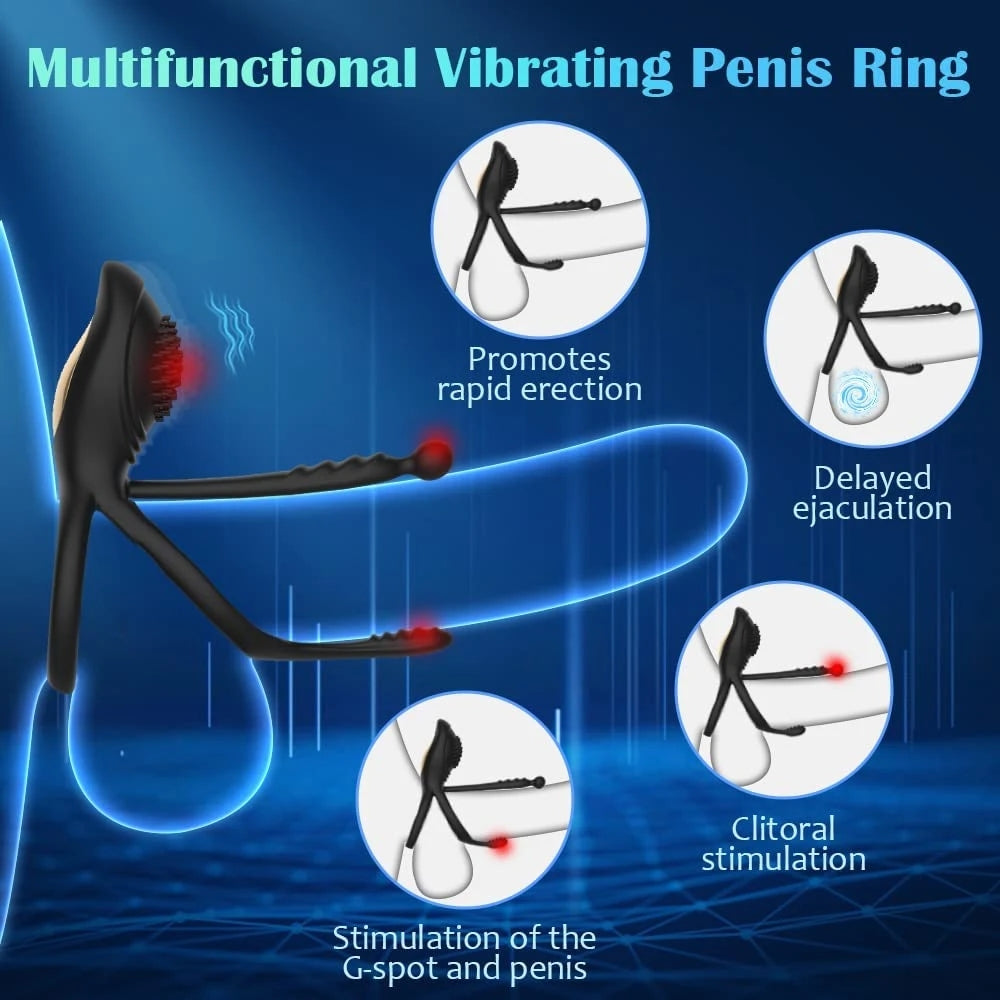 Anillo vibrador para pene