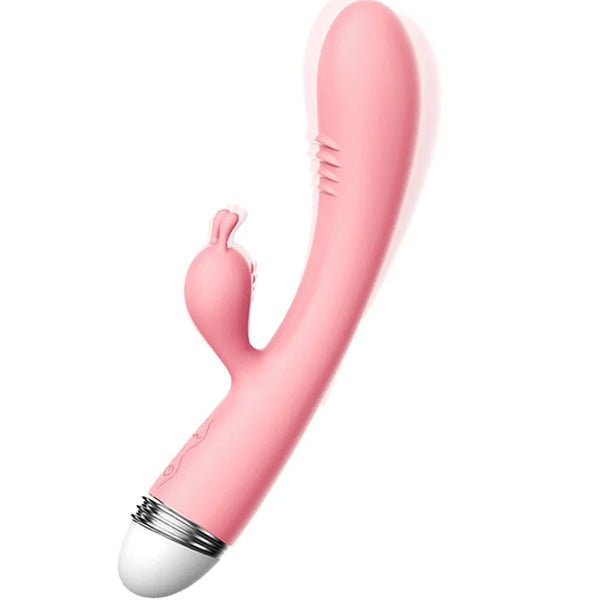 Dual sensation vibrator unlocking hidden G-spot and clitoral ecstasy