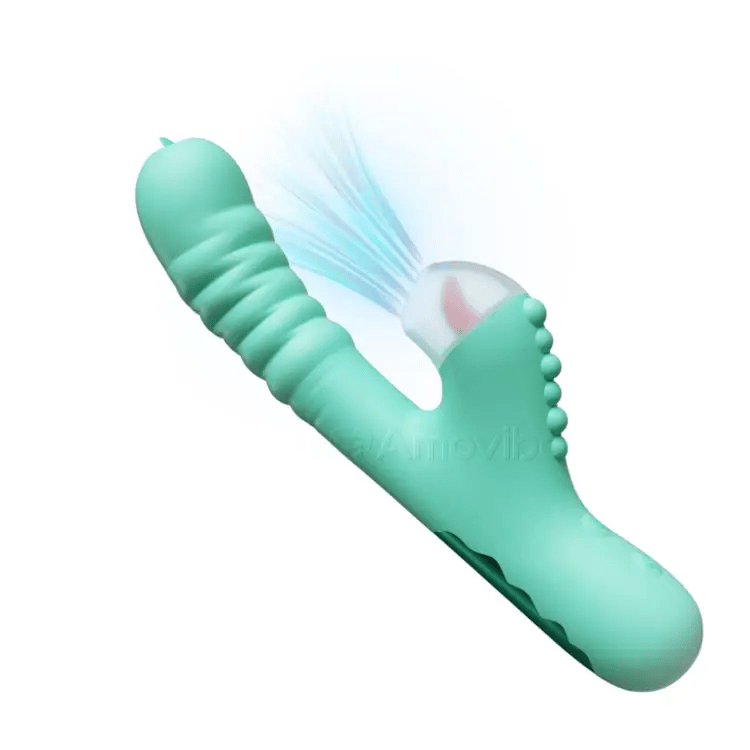 Vibrador para Punto G con Diseño de Empuje y Succión