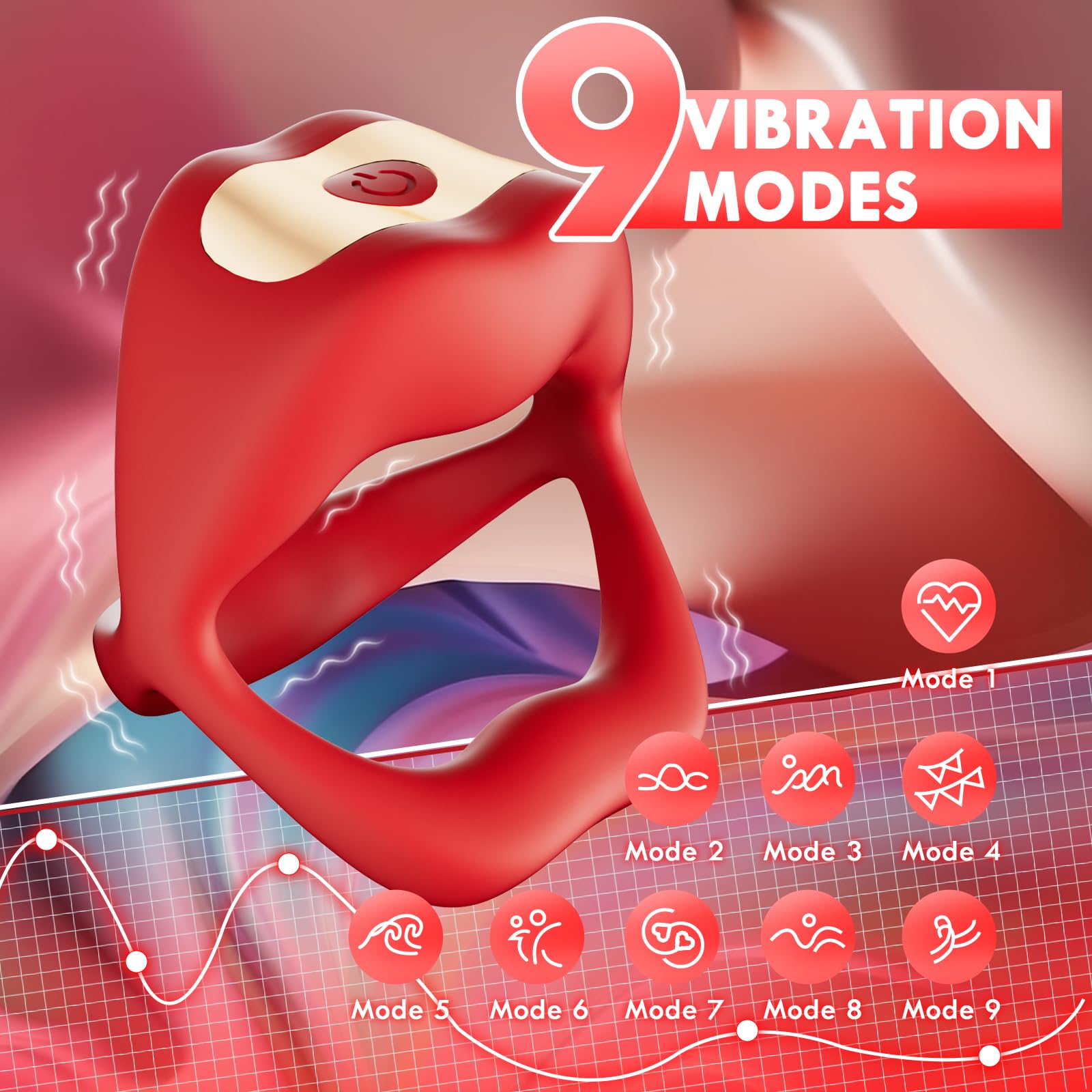 Anillo vibrador para pene
