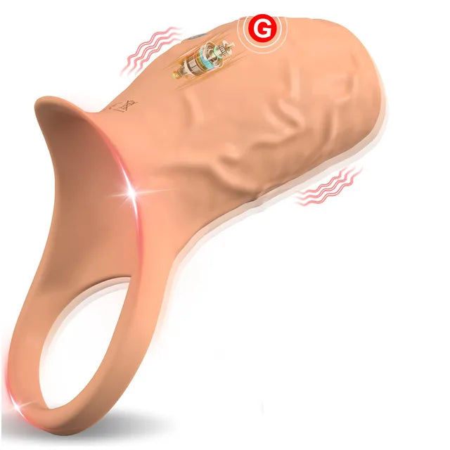 Anillo Vibrador para el Pene | Estimulación del Punto G y Masaje Testicular | Juguete Sexual para Hombres para Retrasar la Eyaculación