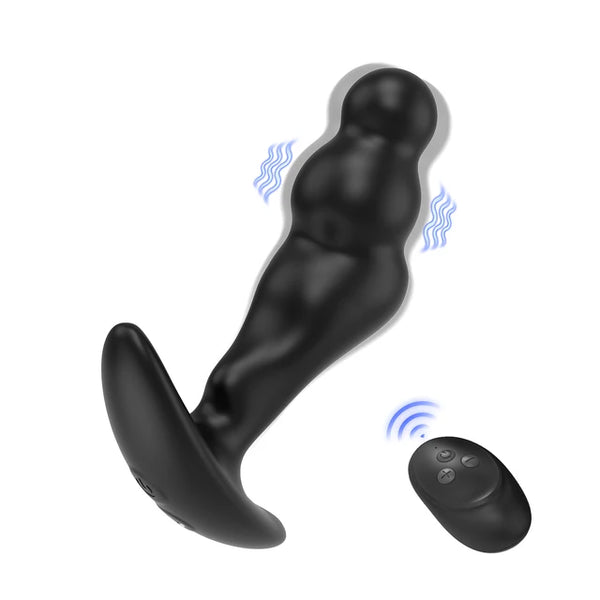 Waterproof Anal Plug Vibrator with Prostate & G-Spot Stimulation for Men