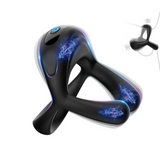 Anillo vibrador para el pene con 3 motores