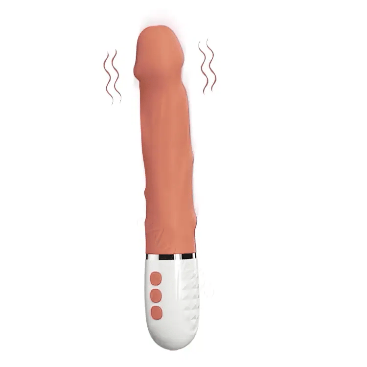 Consolador Vibrador Con Función De Calefacción