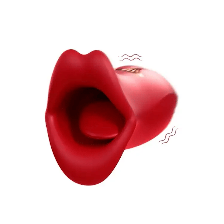 Vibrador para Besar con Lengua Vibratoria