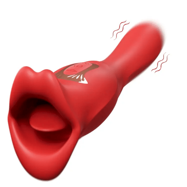 Naresh - Vibrador de clítoris con modos de vibración y lamido de lengua