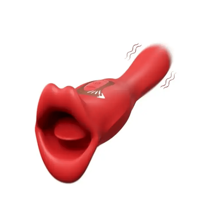 Vibrador Bucal con Función de Beso y Lengua Vibratoria