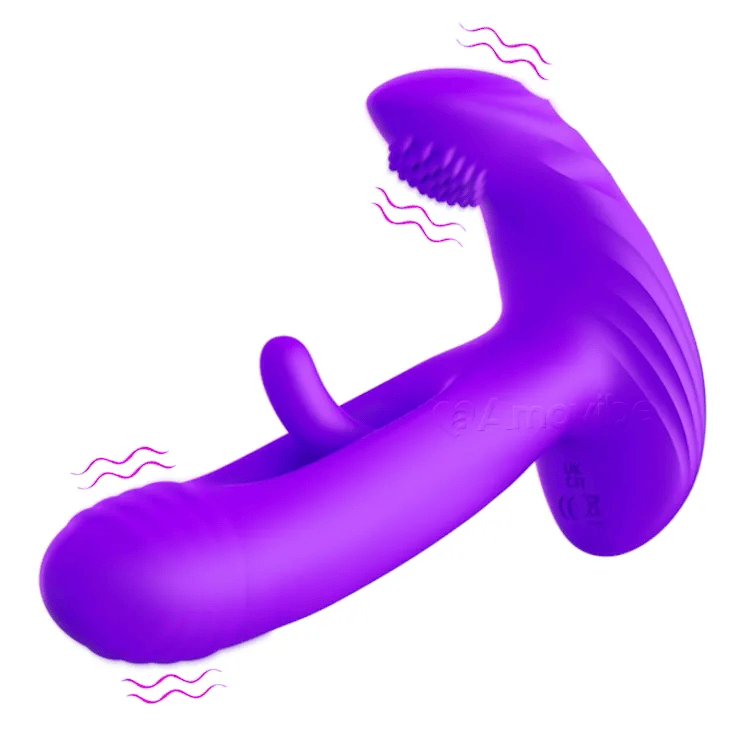 Vibrador para Punto G con Modos de Aleteo y Vibración