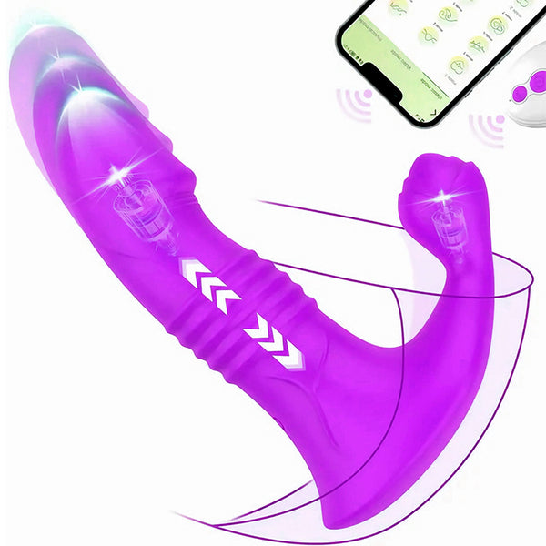 Bluetooth-Controlled Thrusting Vibrator