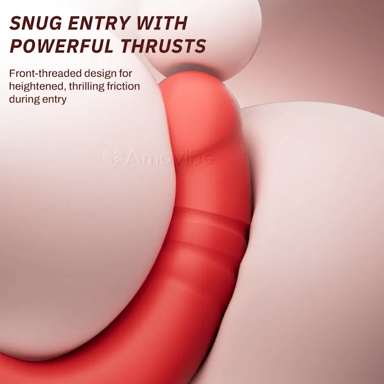 Vibrador para Punto G con Lengüeteo y Empuje