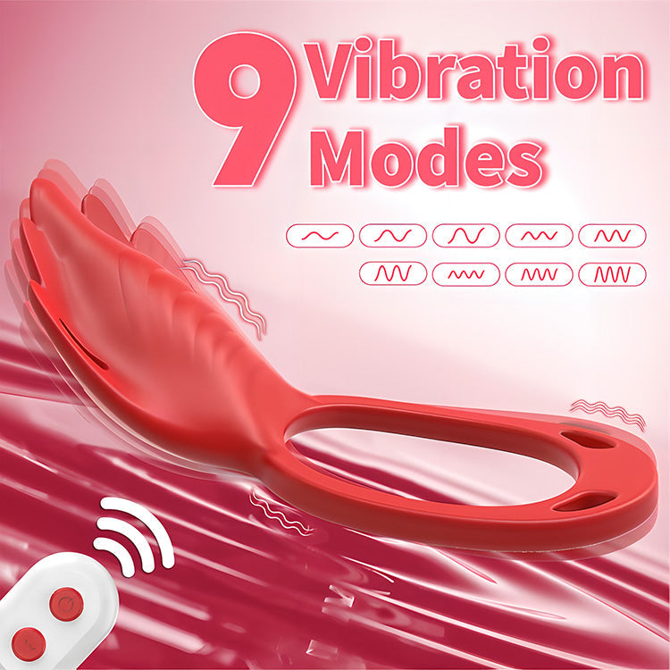 Vibrador clitorial portátil con correa y control por APP