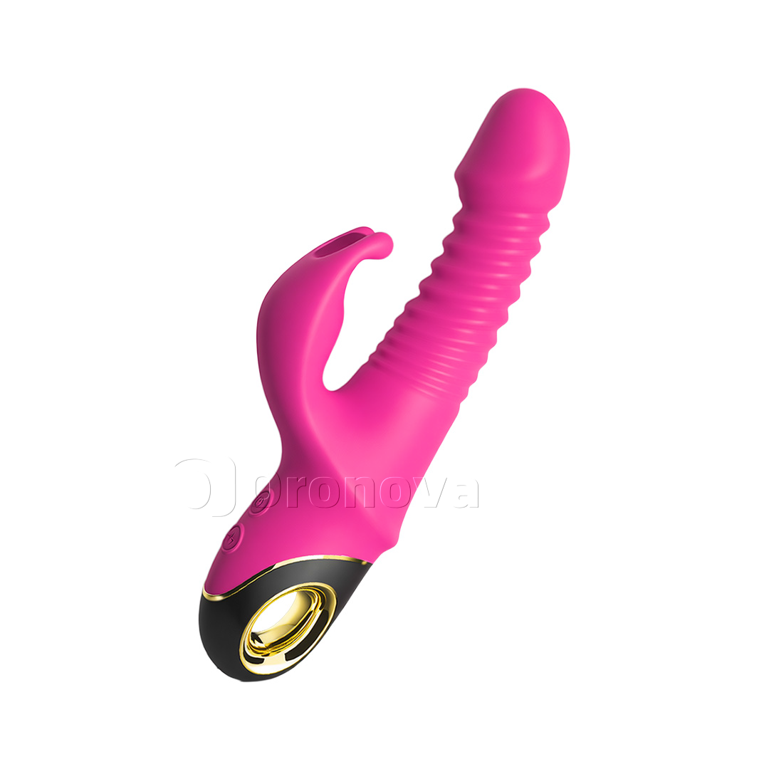 3-in-1 Rabbit Vibrator Thrusting + 9 Vibration Modes