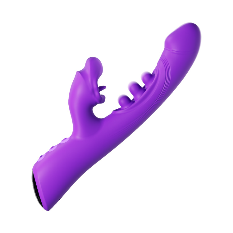 Vibrador de Beso y Triple Toque – Estimulación del Clítoris y Punto G