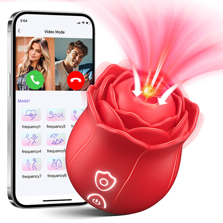 10 Modos de Succión y Placer Controlado por App con Rosebud