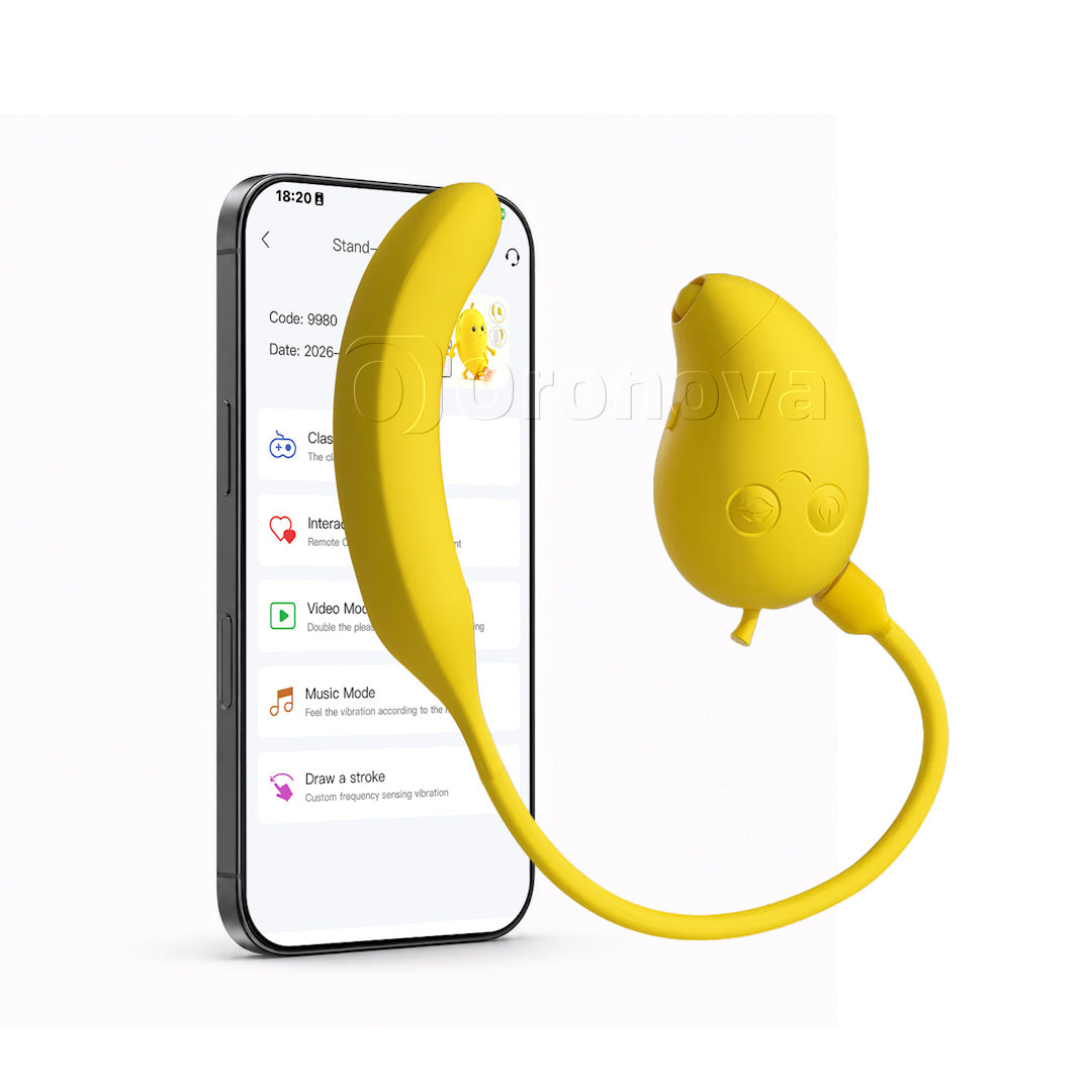 Mango & Banana 2-in-1 Dual Stimulation Vibrator
