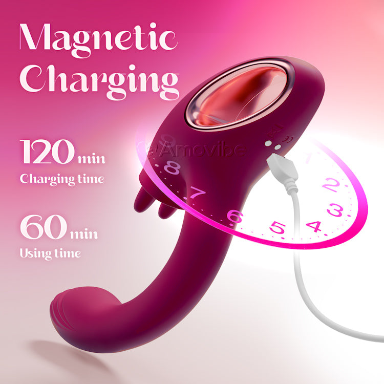 Vibrador para Punto G con Función Dual de Lamer