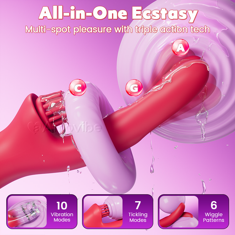 Vibrador Sensual Conejito Invitador con Vibración Cosquilleante
