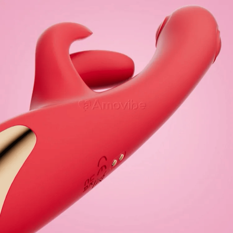 Trio Bliss - Vibrador de golpeteo para punto G con masajeador de clítoris y vibración