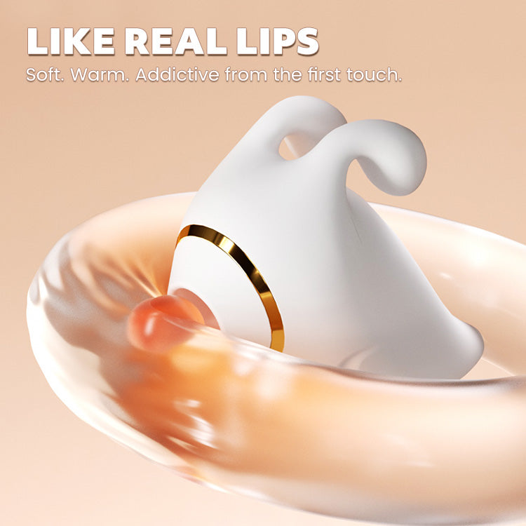 App-Controlled Split 2-in-1 Suction & Thrusting Vibrator
