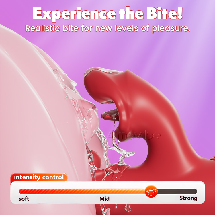 Vibrador de Beso y Triple Toque – Estimulación del Clítoris y Punto G