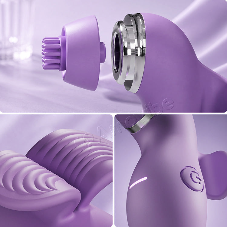 4-in-1 Personal Massager with Interchangeable Heads